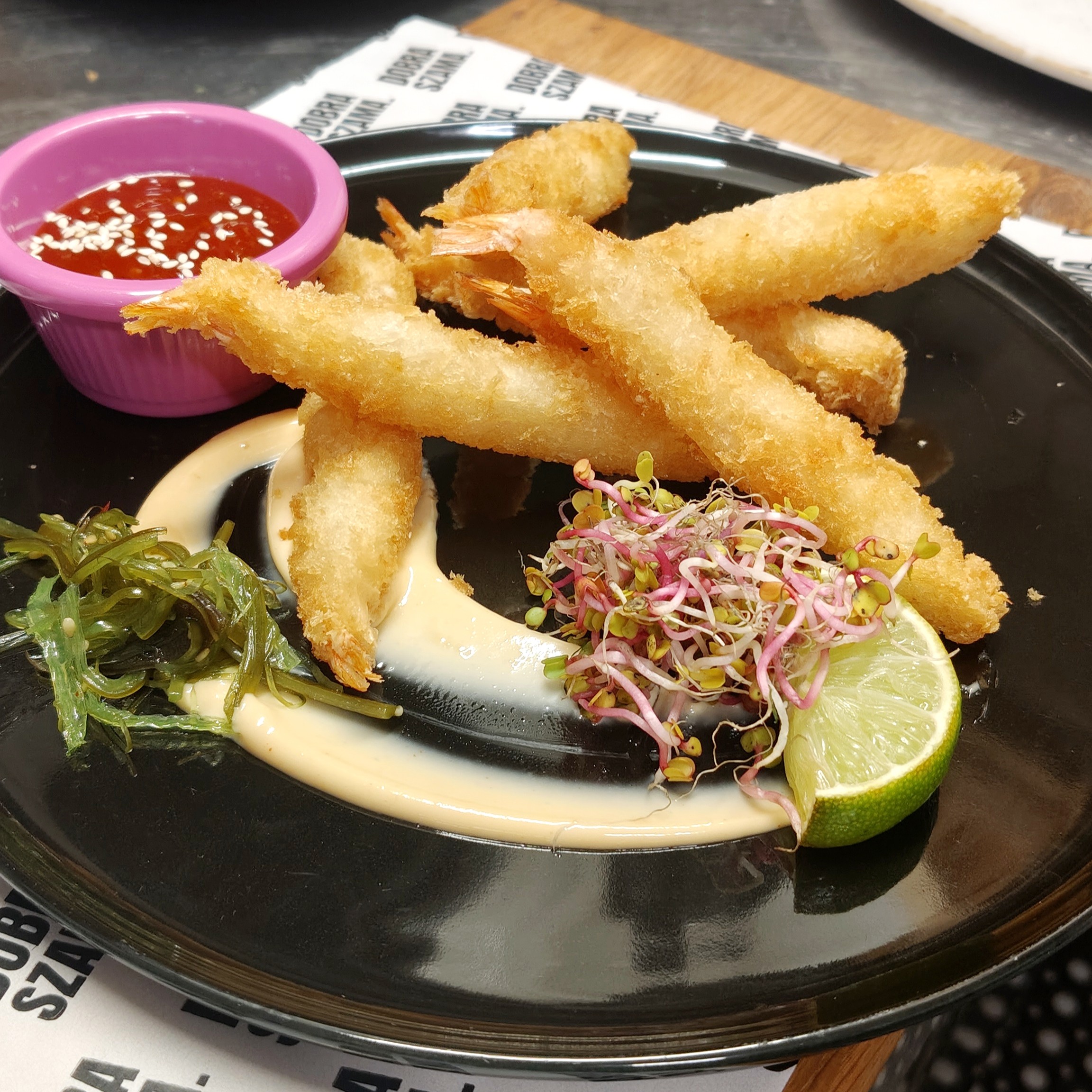 Krewetki w panko